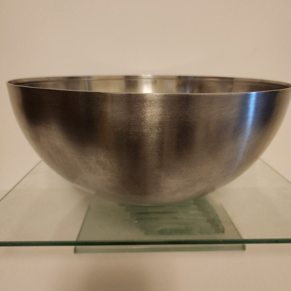 Stainless steel Ikea 11x11x5 Bowl